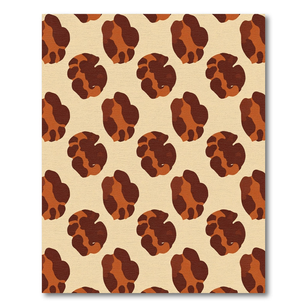 Bold Brown Animal Spot Rug