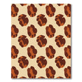 Bold Brown Animal Spot Rug