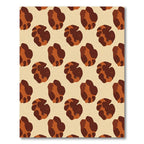 Bold Brown Animal Spot Rug