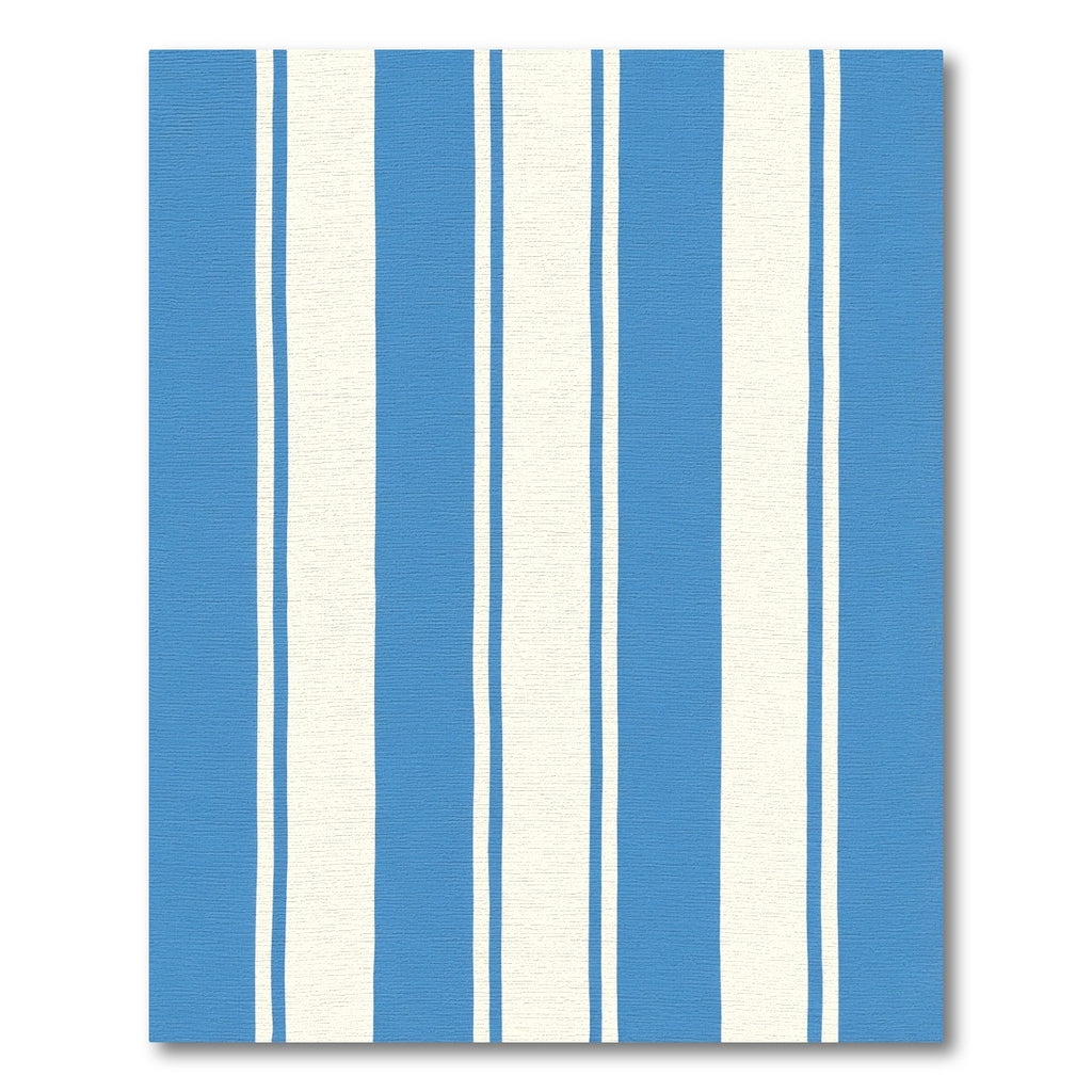 Classic Cerulean Stripe Rug