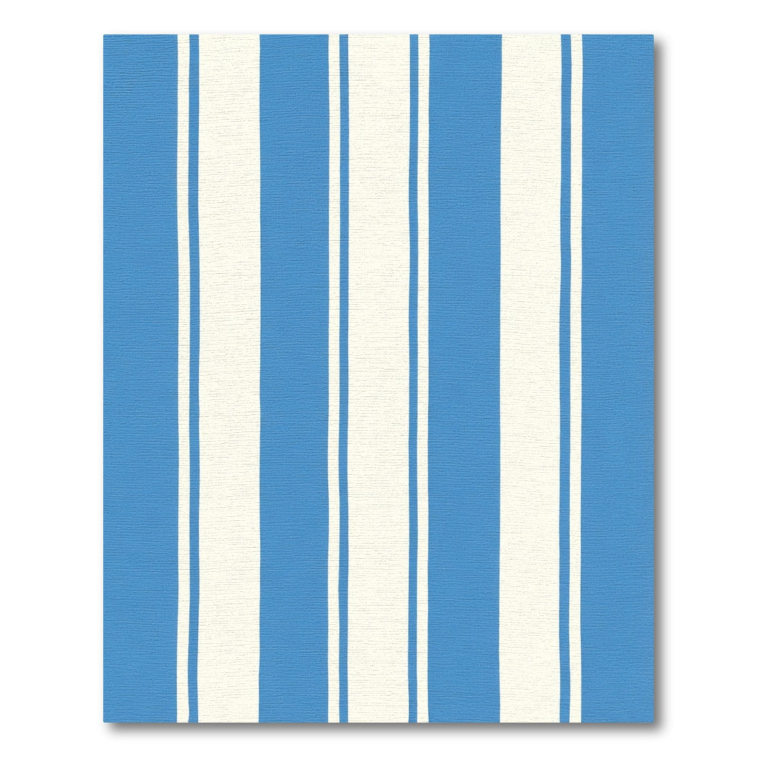 Classic Cerulean Stripe Rug