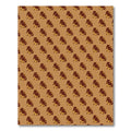 Brown And Gold Abstract Block Rug