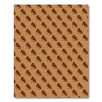 Brown And Gold Abstract Block Rug