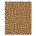 Terracotta Tan Spotty Wild Animal Rug