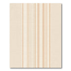 Cream And Beige Varied Stripe Rug