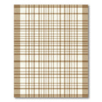 Classic Beige Tartan Check Rug