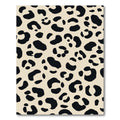 Classic Black Leopard Spot Rug