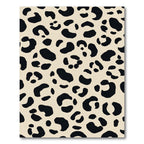 Classic Black Leopard Spot Rug