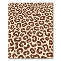 Brown Leopard Spot All Over Rug