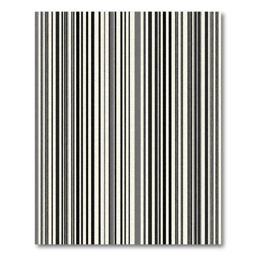Monochrome Vertical Stripe Rug