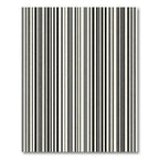 Monochrome Vertical Stripe Rug