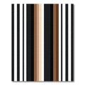 Modern Vertical Stripe Color Block Rug