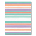Pastel Stripe Composition Rug