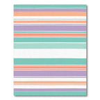 Pastel Stripe Composition Rug