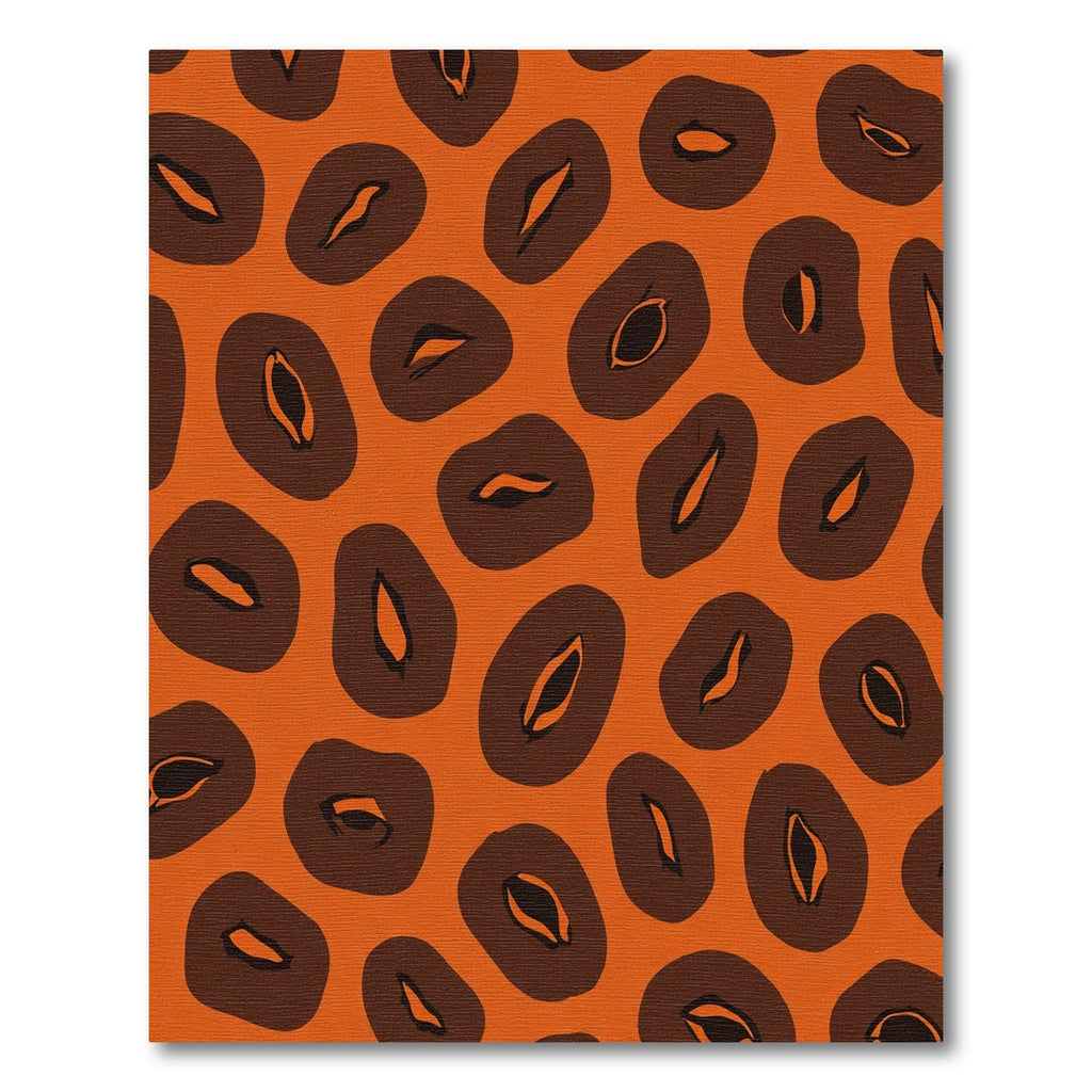 Bold Marigold Leopard Spot Rug