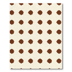 Classic Brown Spoke Repeat Rug
