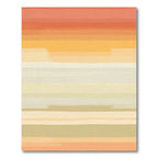 Sunset Hues Horizontal Stripe Gradient Rug