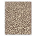 Cream Tan Abstract Spots Rug