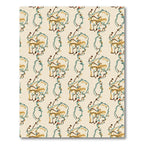 Eclectic Floral Vine Swirl Rug