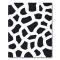 Black White Organic Connection Rug