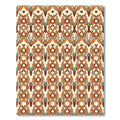 Bold Earthy Tones Tribal Symmetry Rug