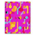 Vibrant Pop Art Abstract Circles Rug
