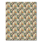 Abstract Multicolor Mid Century Figurative Rug