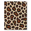 Bold Brown Animal Spots Classic Rug