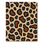 Bold Brown Animal Spots Classic Rug