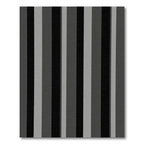 Monochrome Vertical Stripe Texture Rug