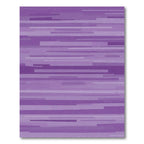 Lavender Hues Horizontal Stripe Rug