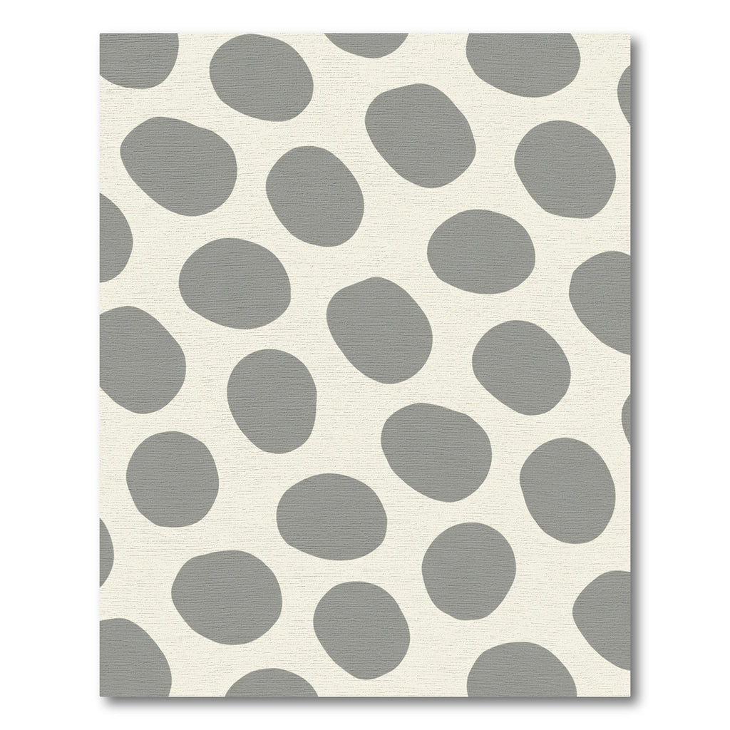 Gray Pebble Scattered Comfy Rug