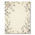 Cream Blossom Branch Arrangement Rug