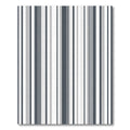 Modern Charcoal Gray Stripe Rug