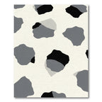 Monochromatic Abstract Spots Rug
