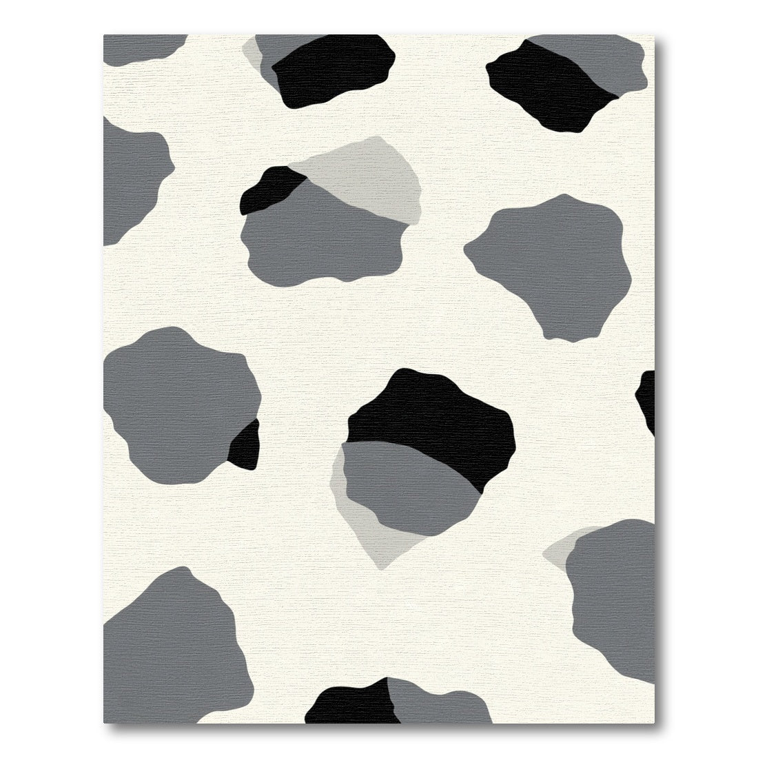 Monochromatic Abstract Spots Rug
