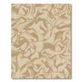 Earthy Swirl Abstract Composition Rug