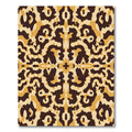 Rich Ochre Baroque Ornamental Rug