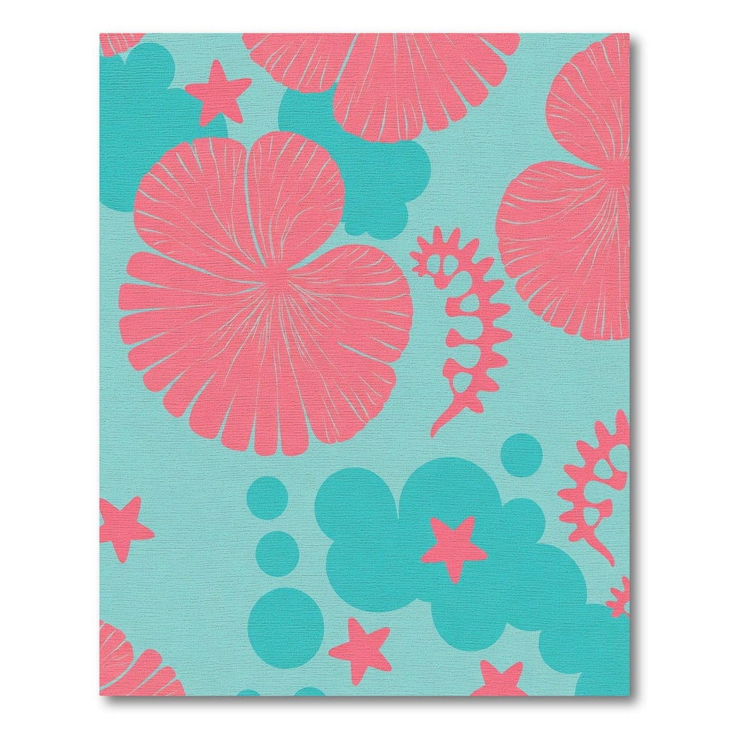 Coral Starfish Sea Bloom Rug