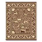 Narrative Beige Animal Caravan Rug