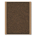 Brown Black Animal Spot Rug