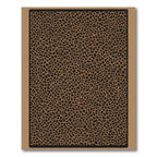 Brown Black Animal Spot Rug