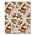 Woodland Camouflage Organic Blotches Rug