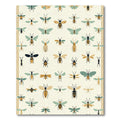 Eclectic Entomological Chart Cream Rug