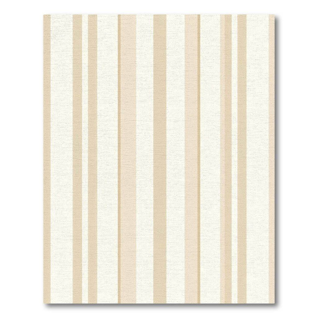 Neutral Earth Tone Vertical Stripe Rug