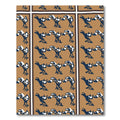 Brown Indigo Bird Animal Repeating Rug