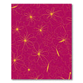 Vibrant Fuchsia Floral Butterfly Meadow Rug