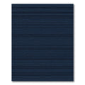 Deep Navy Horizontal Stripe Rug