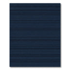 Deep Navy Horizontal Stripe Rug