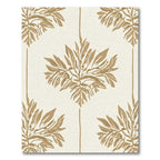 Golden Leaf Branch Arrangement Regal Rug